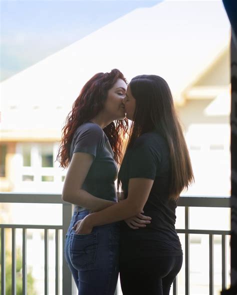 hot lesbian girls|two attractive lesbian girlfriends passionately kissing and .